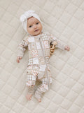 Bamboo Zip Romper | Cottage Goose