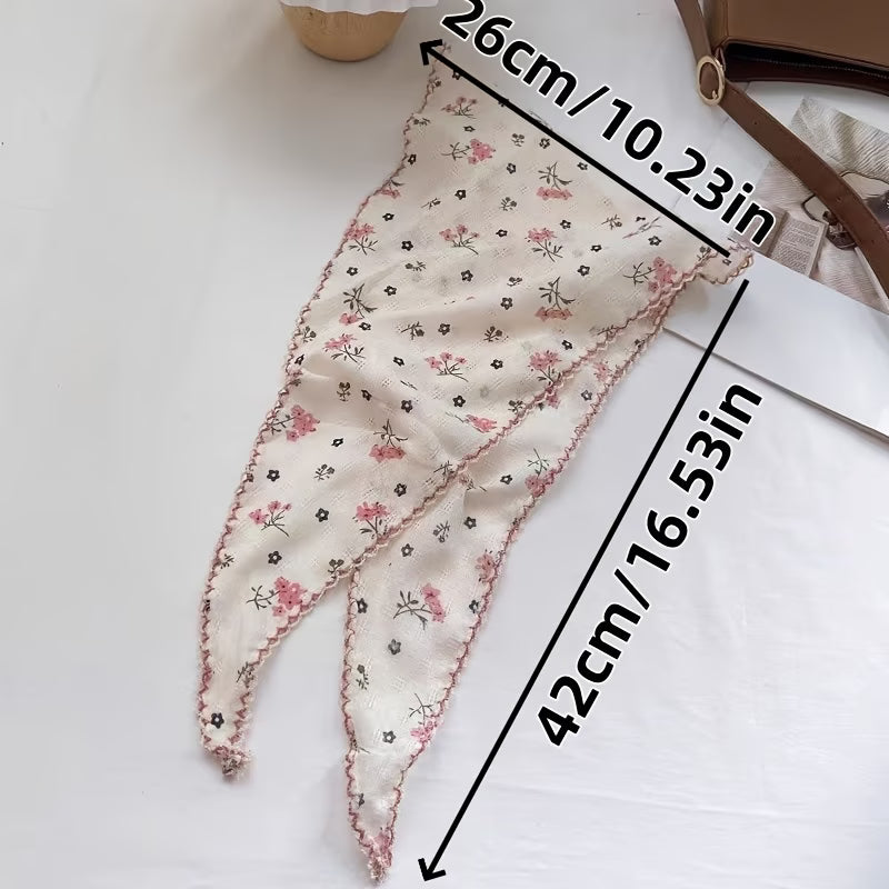Vintage style head scarf