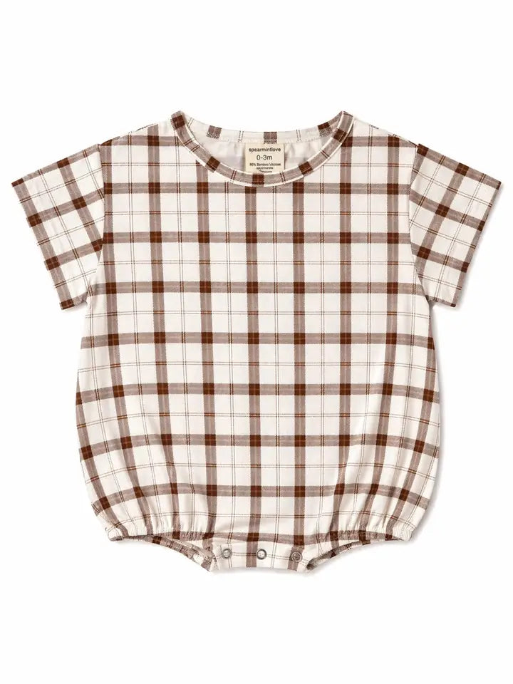 T-Shirt Bubble, Homestead Plaid