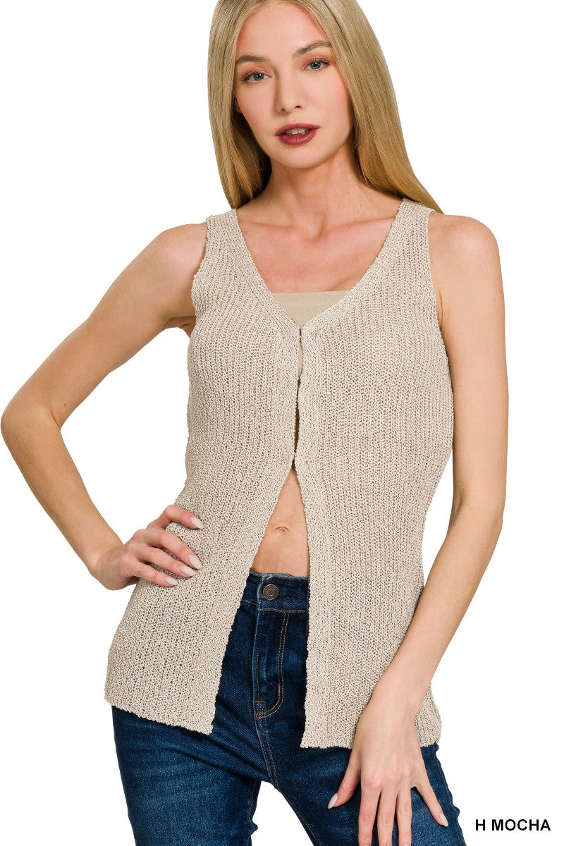 Zenana sweater vest