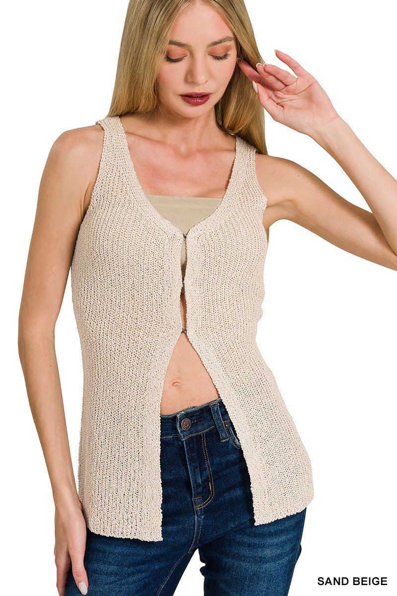 Zenana sweater vest