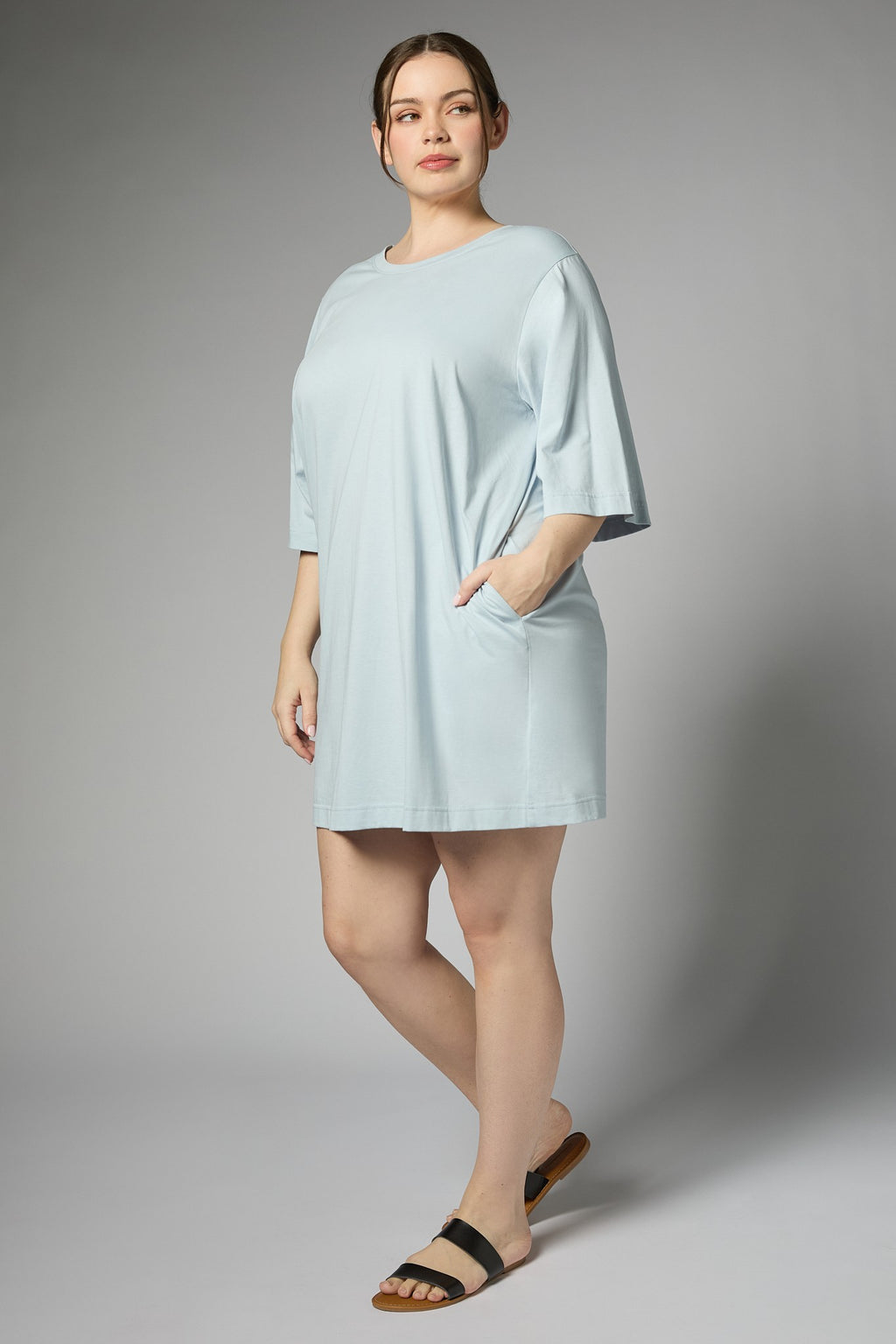 Plus Oversized T-shirt Dress