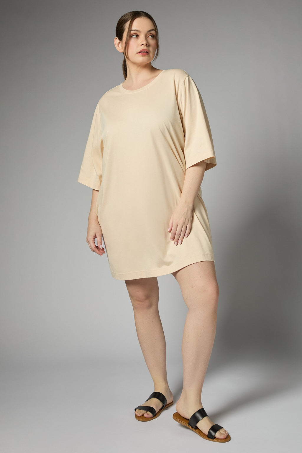 Plus Oversized T-shirt Dress