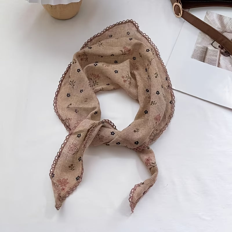 Vintage style head scarf