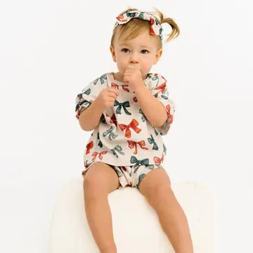 Patriotic Bows Slouchy Set