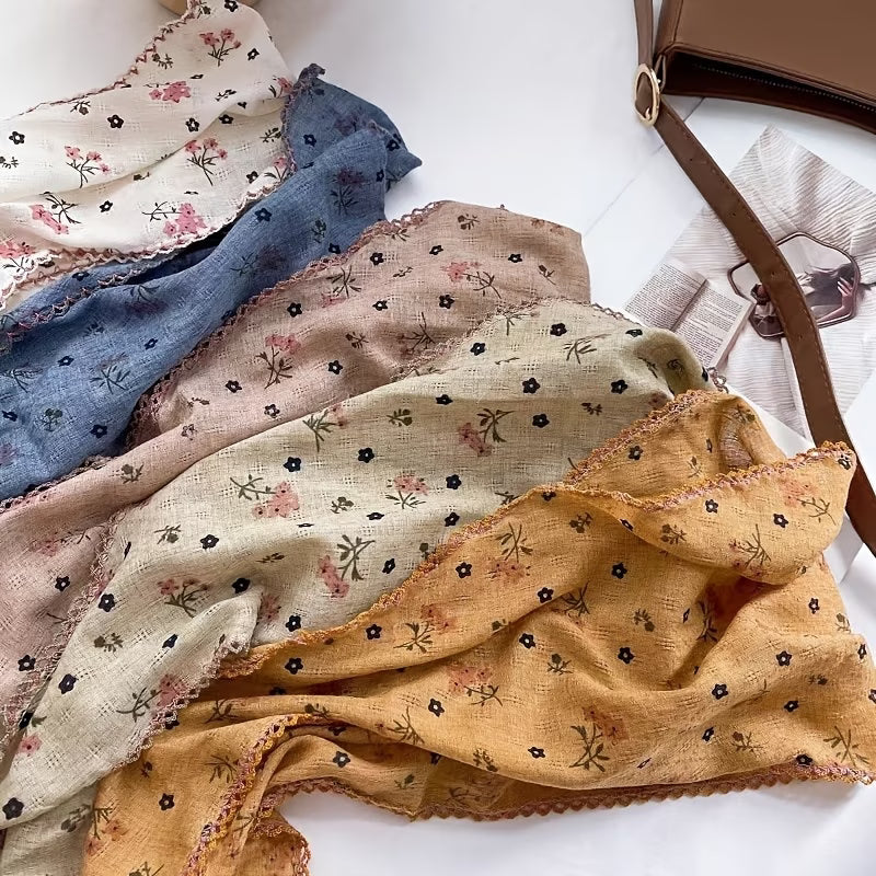 Vintage style head scarf
