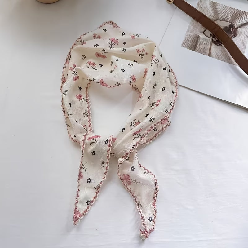Vintage style head scarf