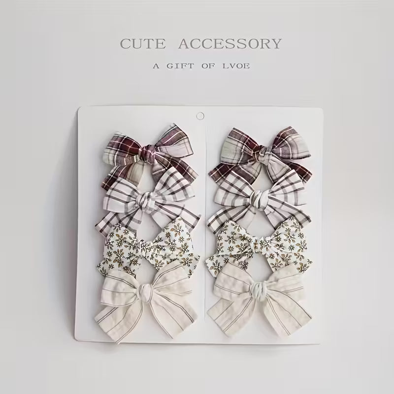 Bow Hair Clips