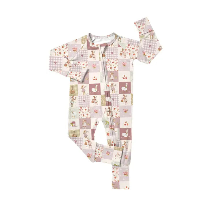 Little Mouse On the Prairie Zipper Romper