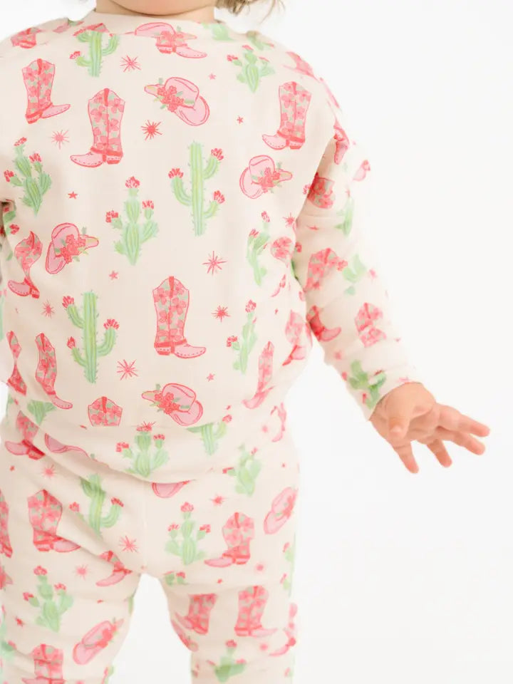 Cowgirl Crewneck Set