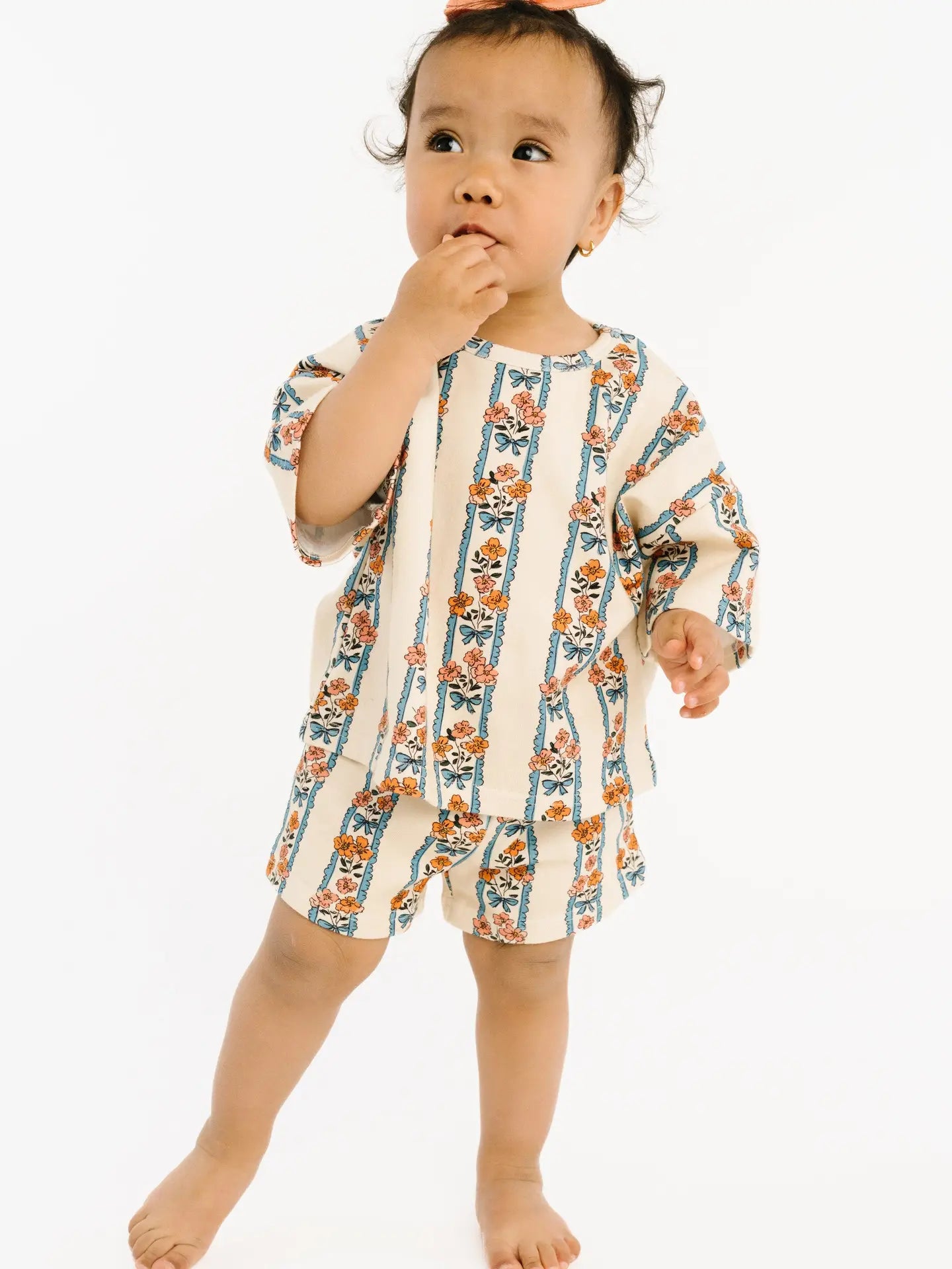 Cottage Boquet Shorts Set