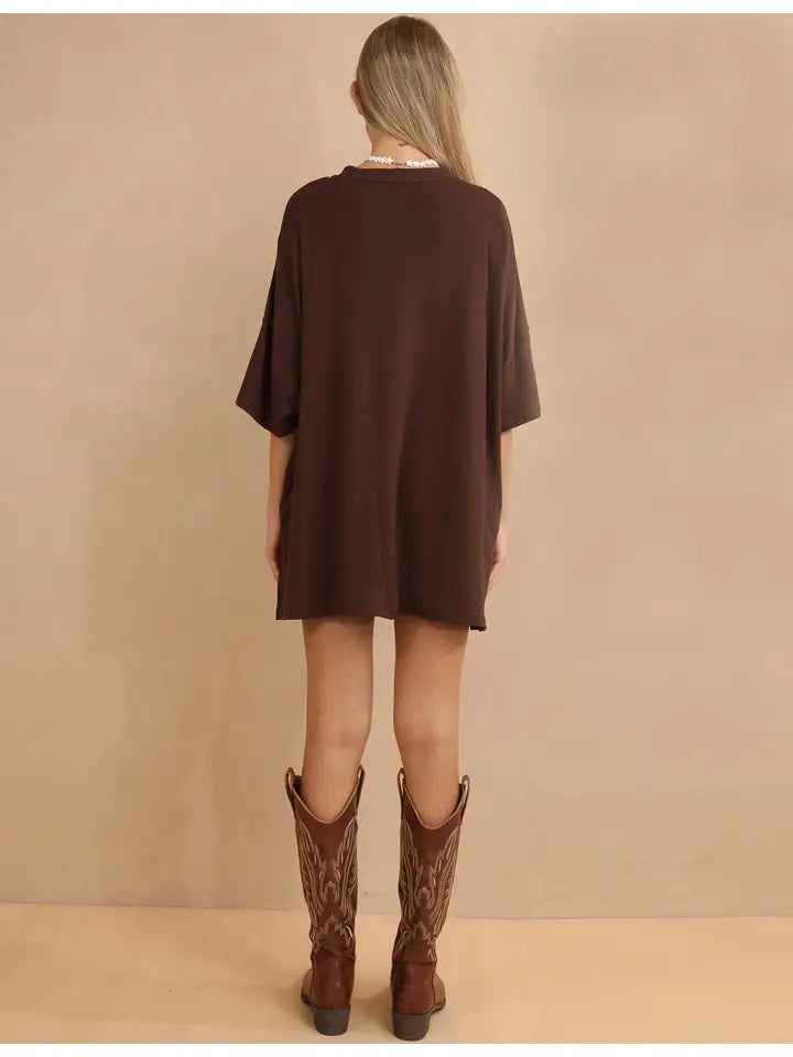 Loose Top Shorts Set