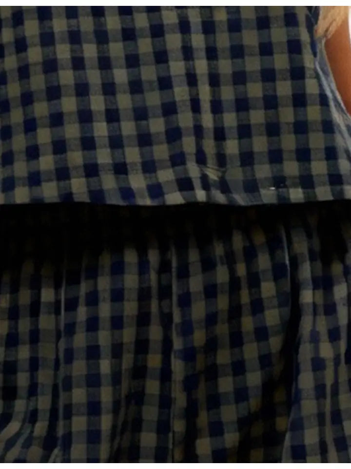 Gingham Tank Pant set
