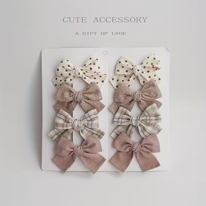 Bow Hair Clips