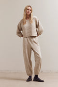 Quilted Jogger set
