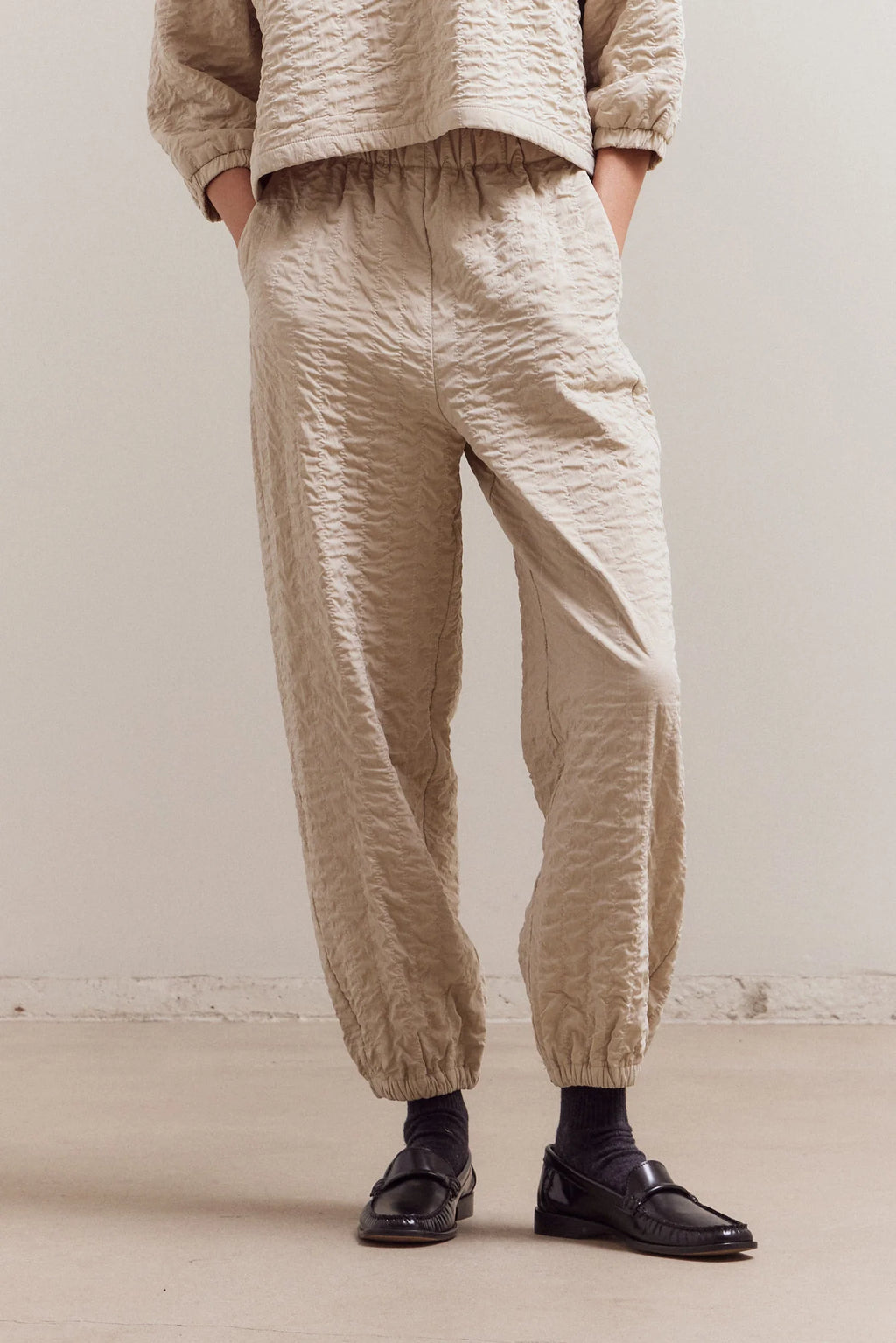 Quilted Jogger set