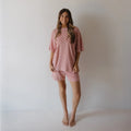 Women’s Terry Shorts Set