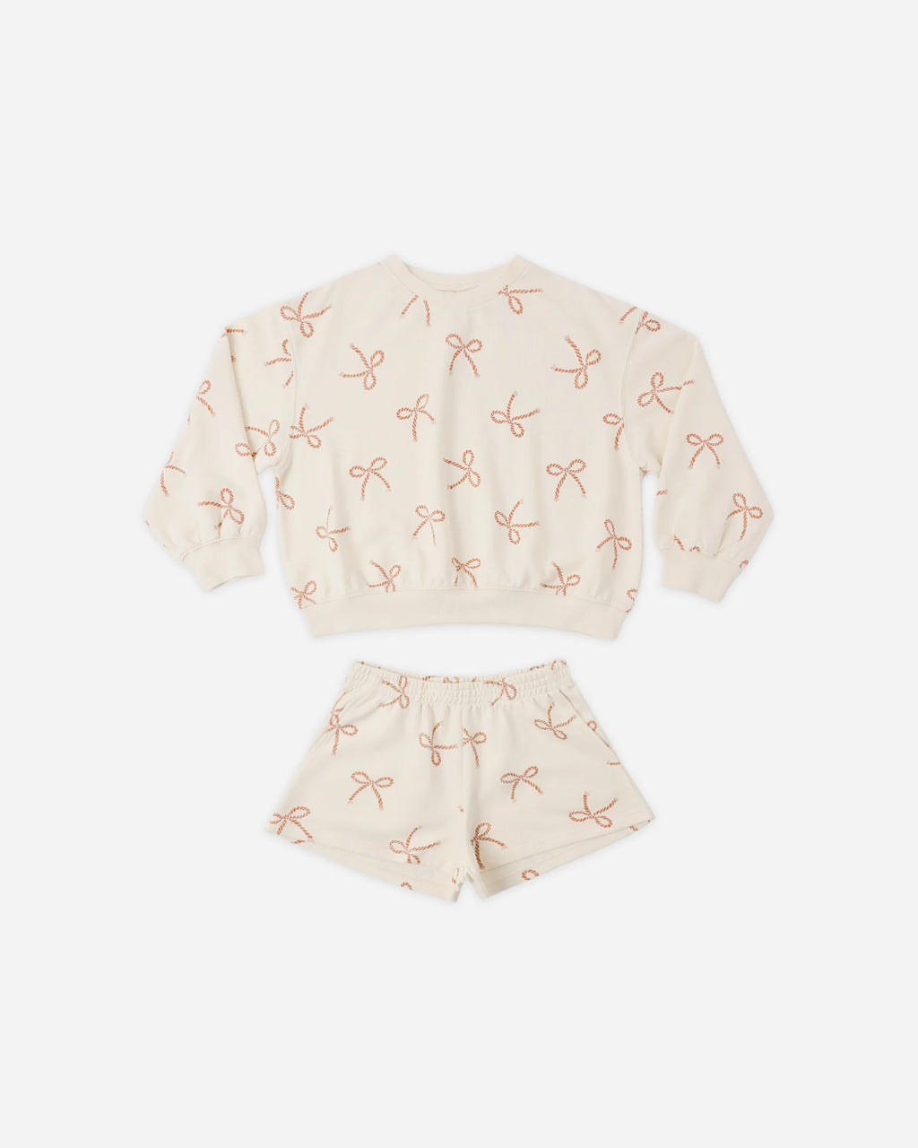 Rylee + Cru Summer Terry Set - Sailor Bows