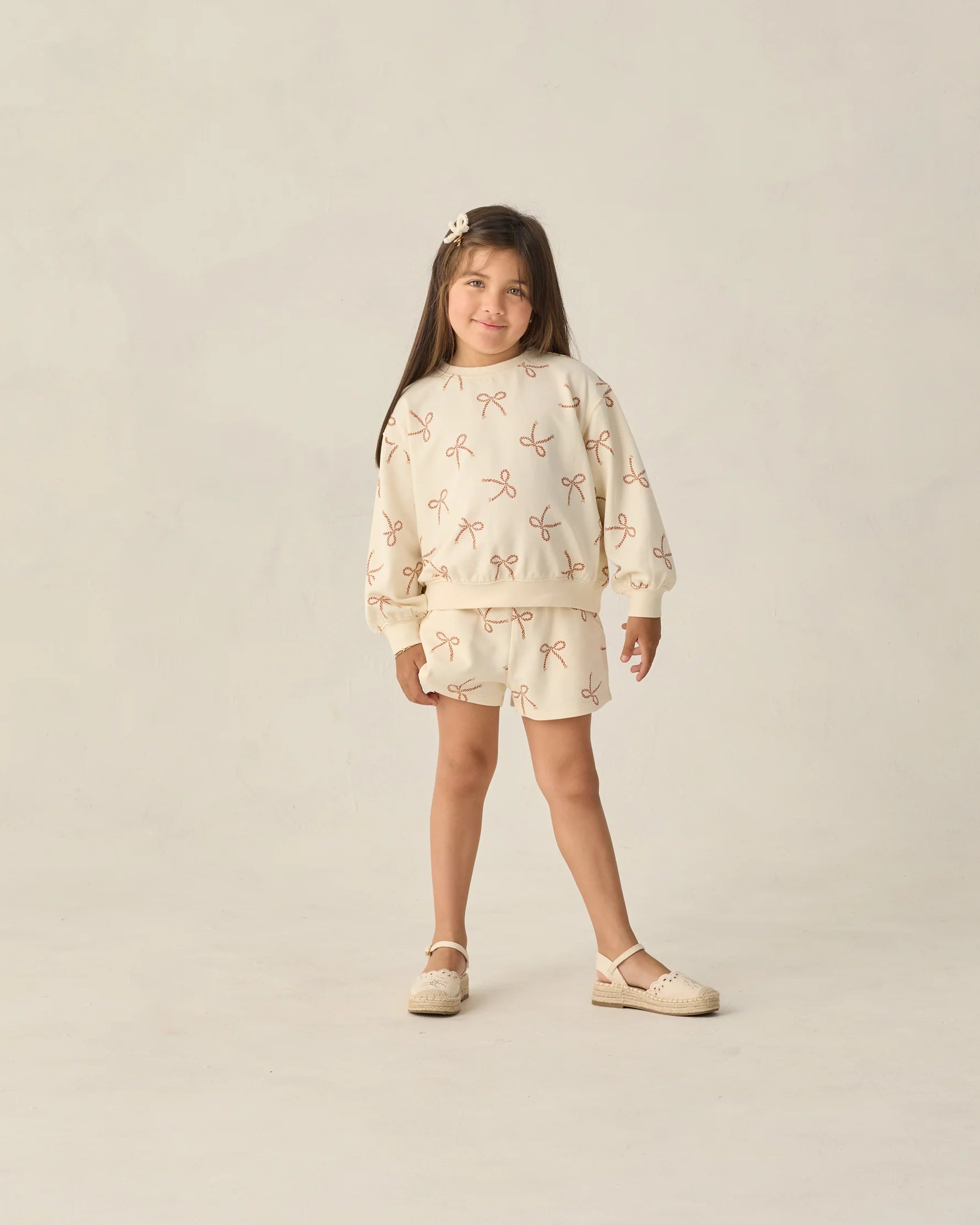 Rylee + Cru Summer Terry Set - Sailor Bows