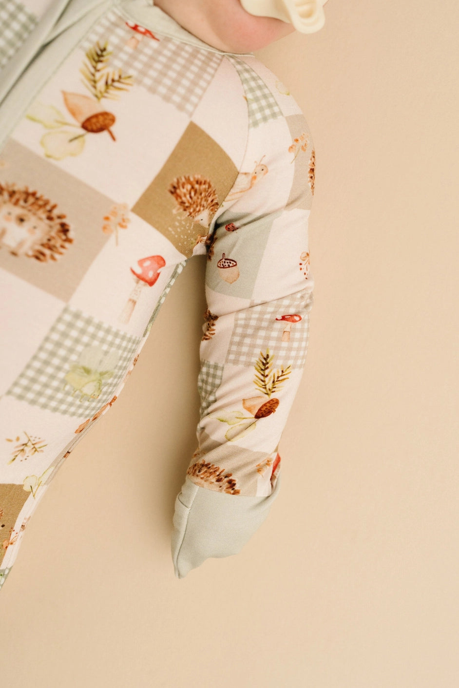 Hedgehog Patchwork Bamboo Sleeper