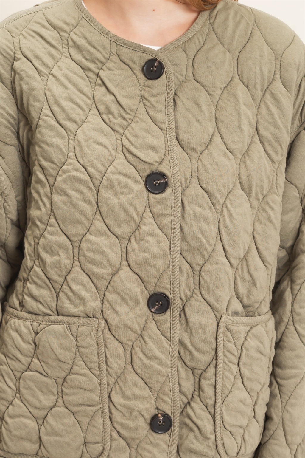 Diamond Quilted Jacket