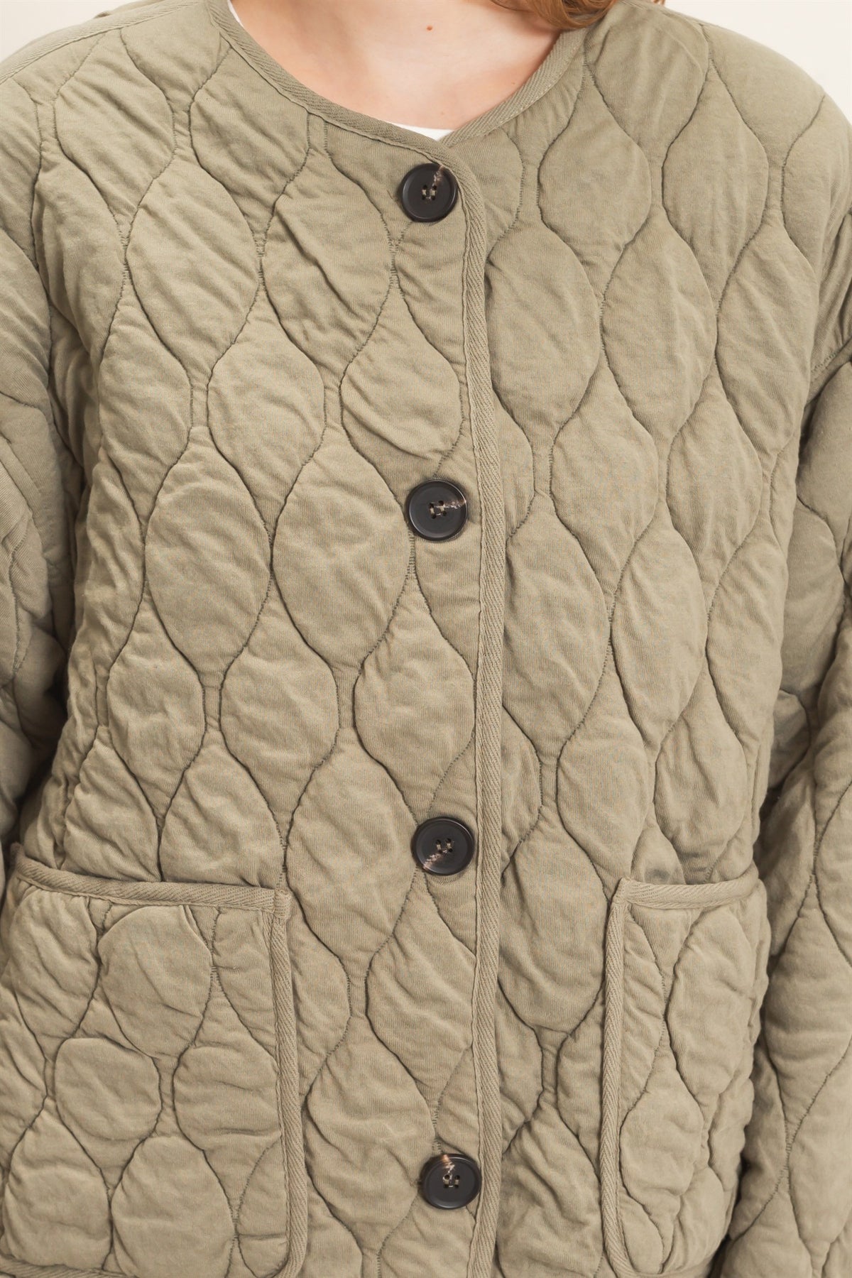 Diamond Quilted Jacket