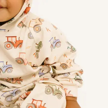 Tractor Ride Cargo Hoodie Set