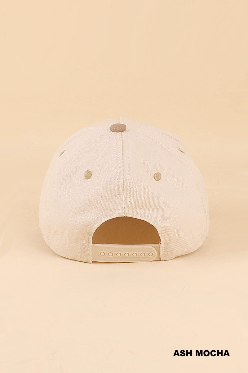 Not perfect just forgiven two tone snap back hat