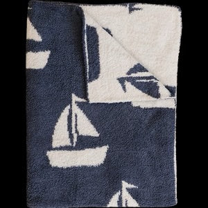 Mebie Plush Sailboat Blanket