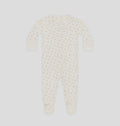 Quincy Mae Floral zipper footies