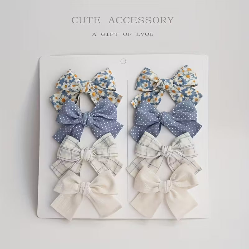 Bow Hair Clips