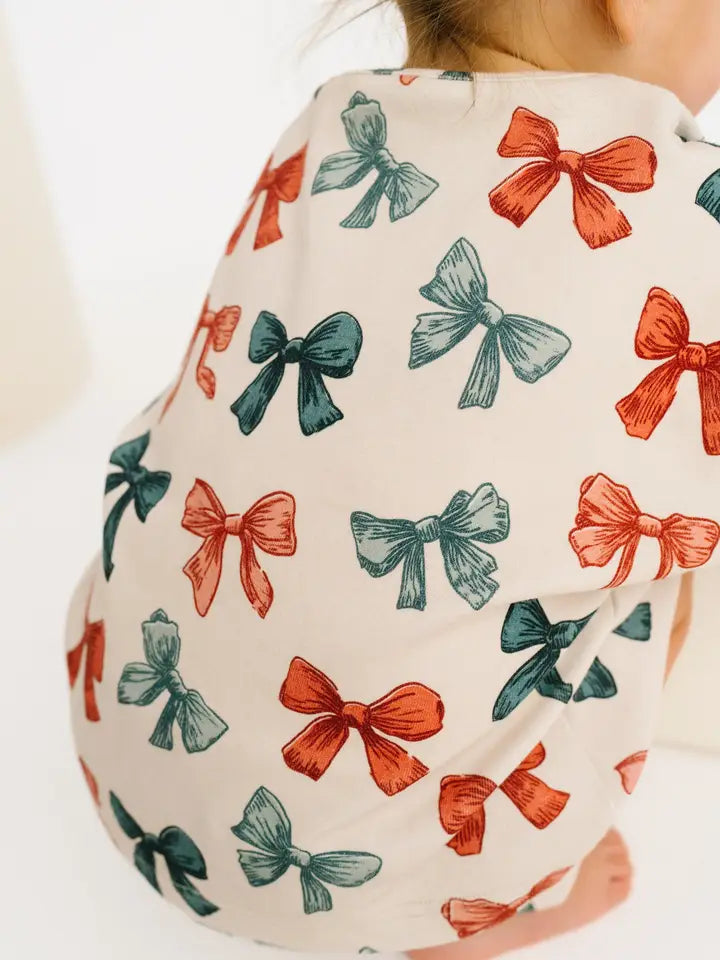 Patriotic Bows Slouchy Set