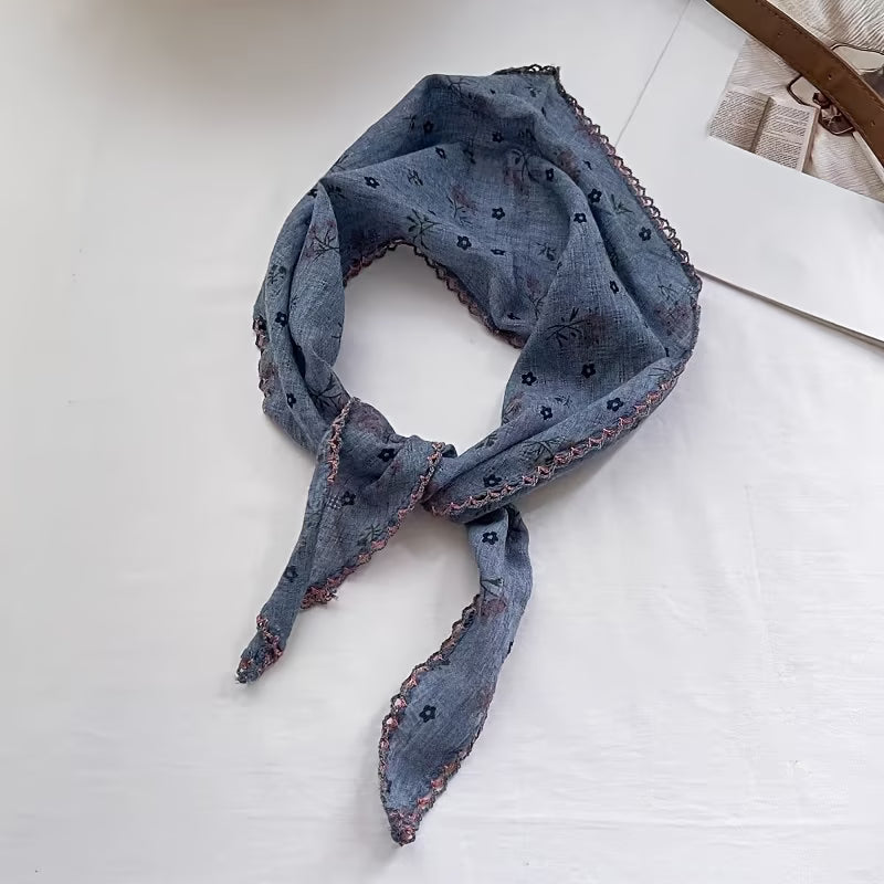 Vintage style head scarf