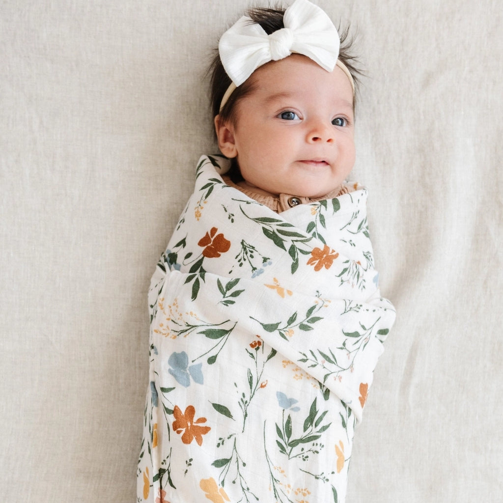 Saranoni Bamboo Rayon Muslin Swaddles