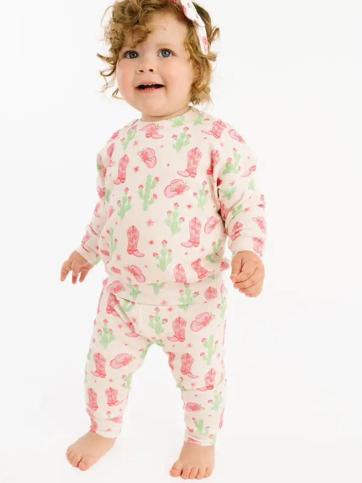Cowgirl Crewneck Set