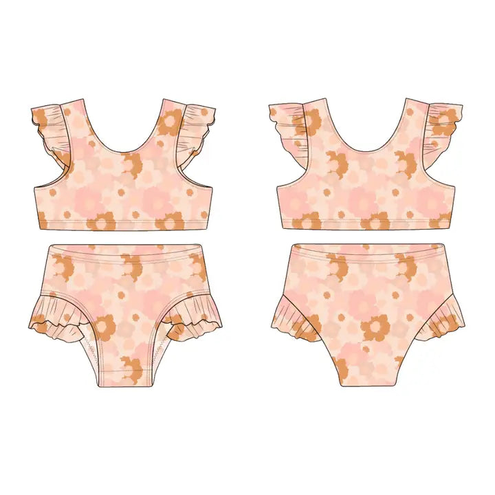 Blush Meadow Flutter Bikini