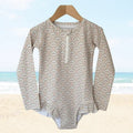 Boho Rainbow- Long Sleeve Swimsuit