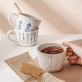 Retro Style Ceramic Coffee Cup