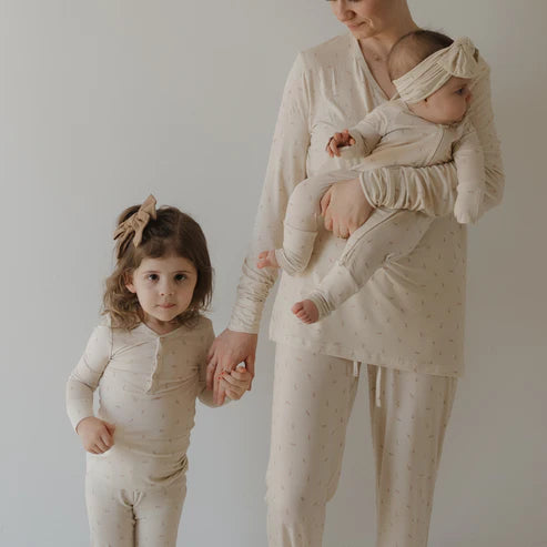 Forever French Bamboo Zip Pajamas